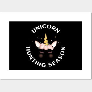 unicorn hunting season Posters and Art